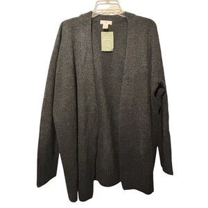 H&M Grey Blend Oversized Cardigan Size XS